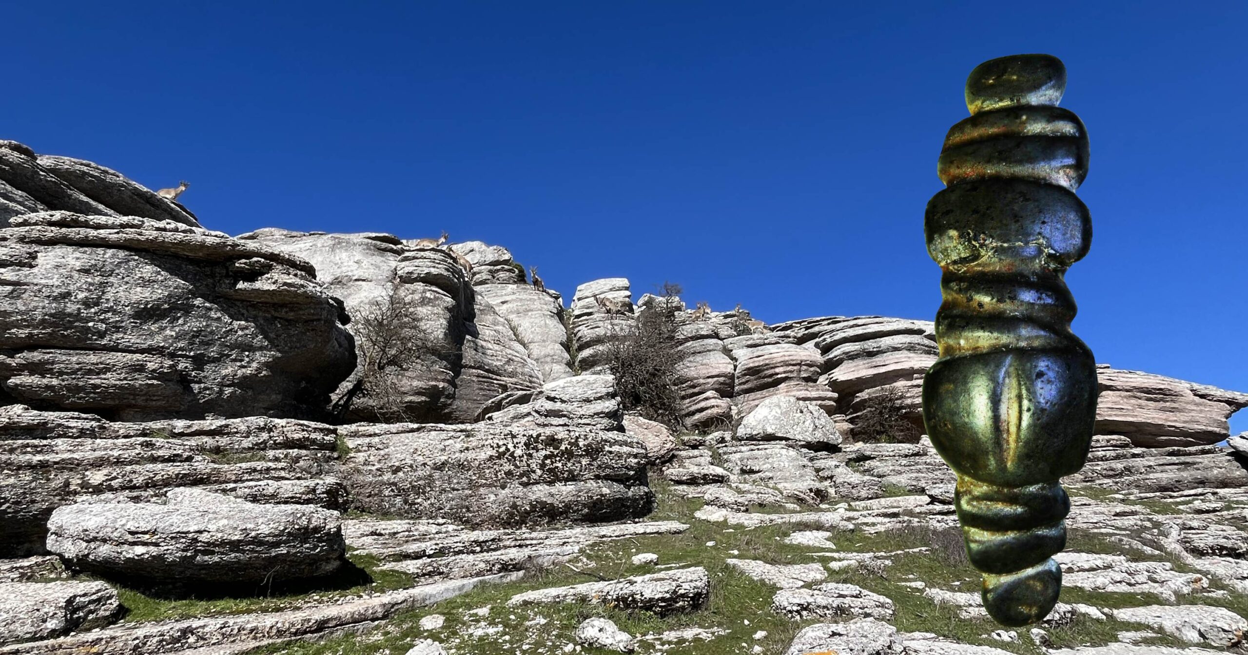 Unión simbólica de la Venus del Torcal con las formaciones calizas